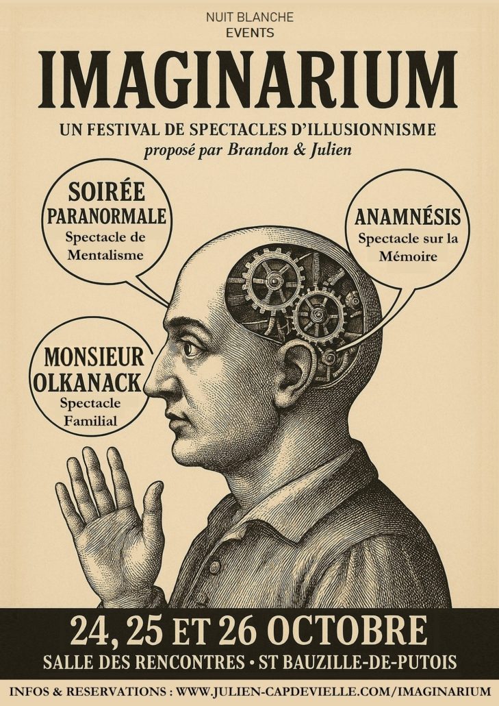 L'Imaginarium L'immersion totale signée Julien & Brandon saint bauzille de putois