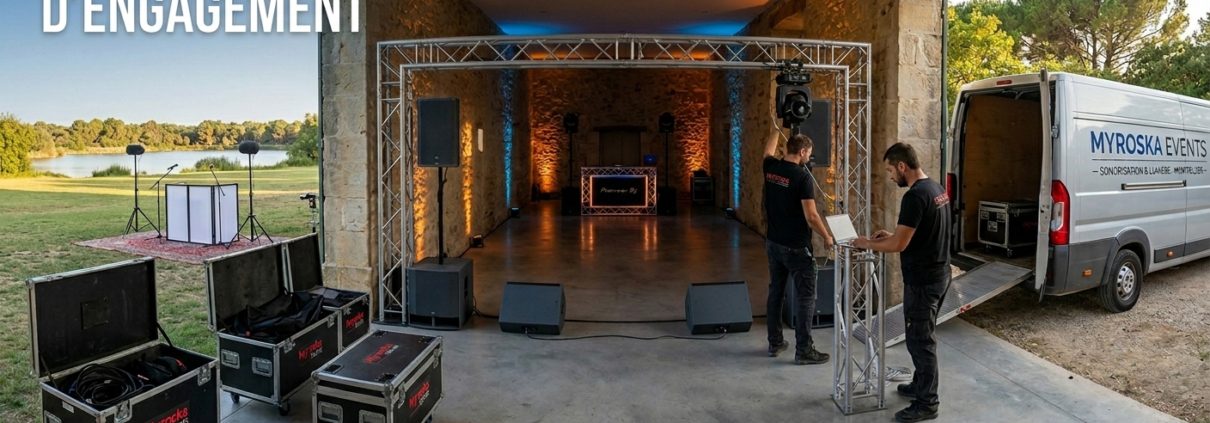 COULISSES 21 HEURES D'ENGAGEMENT dj mariage montpellier