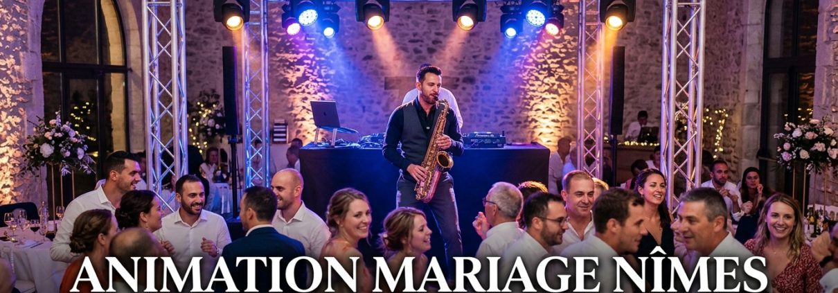 animation mariage nimes