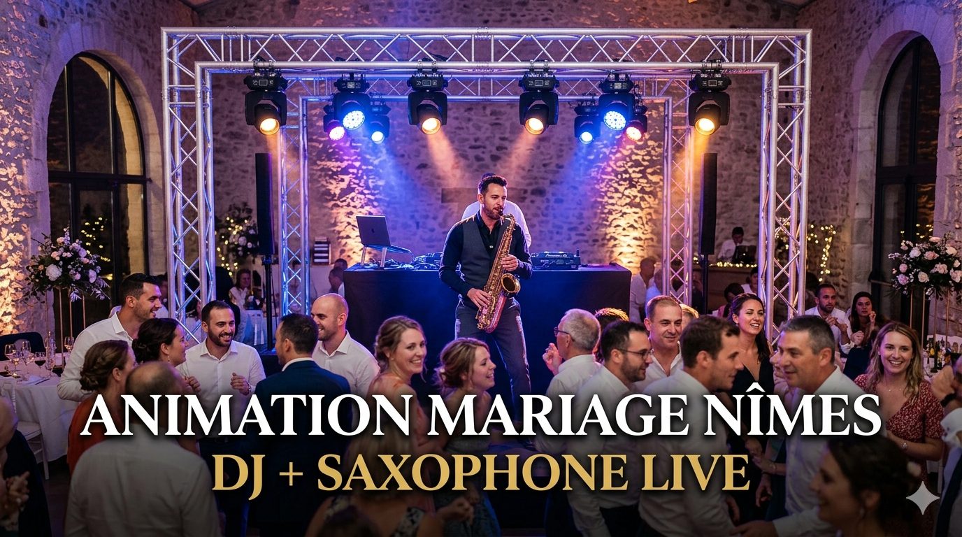 animation mariage nimes