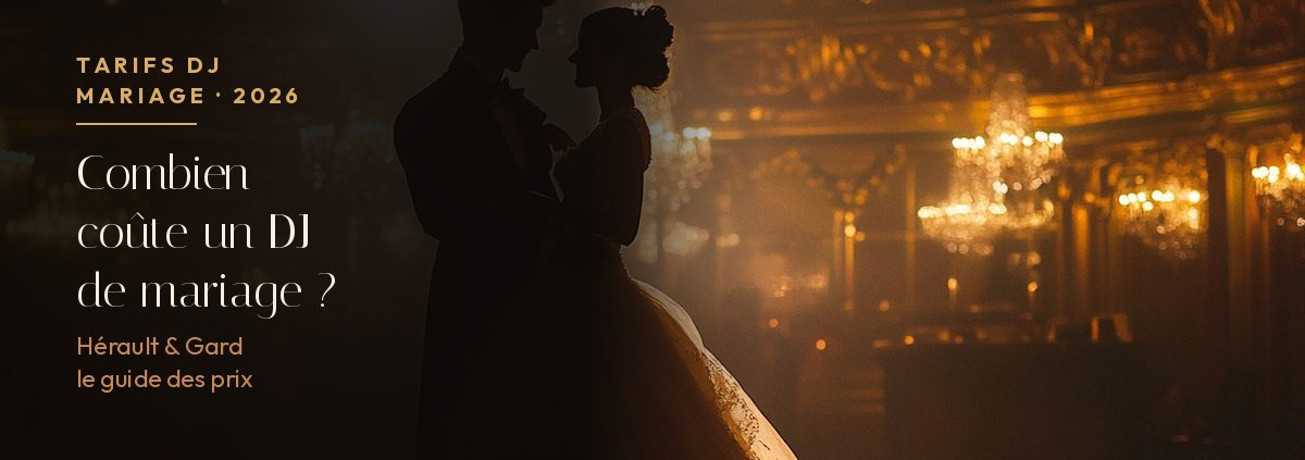 combien coute un dj de mariage en 2026